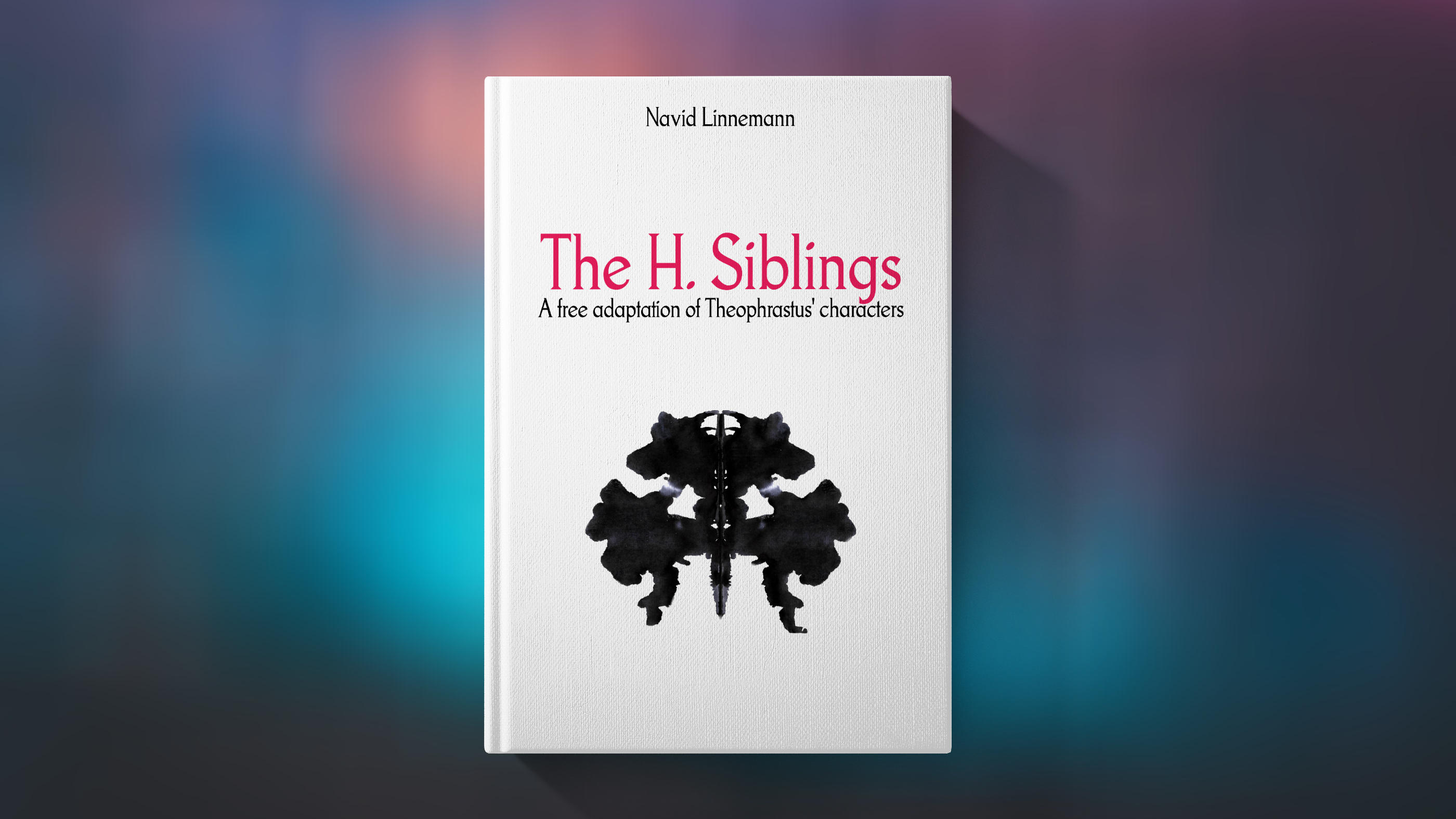 Mockup for the book The H. Siblings by Navid Linnemann book cover